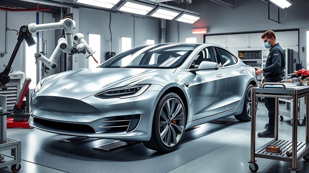 10 Trusted Tesla Body Shop Services in Los Angeles